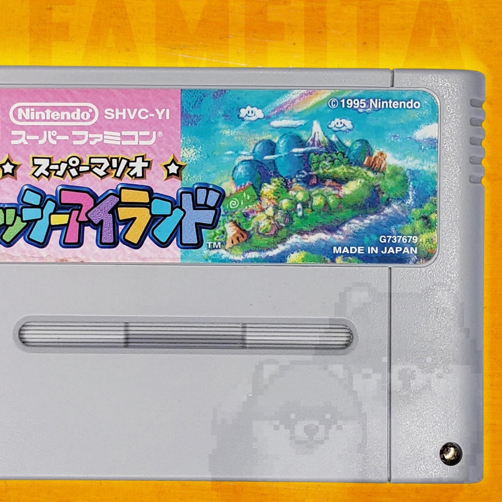 Super Mario World 2 Yoshi Island Original Japonês Super