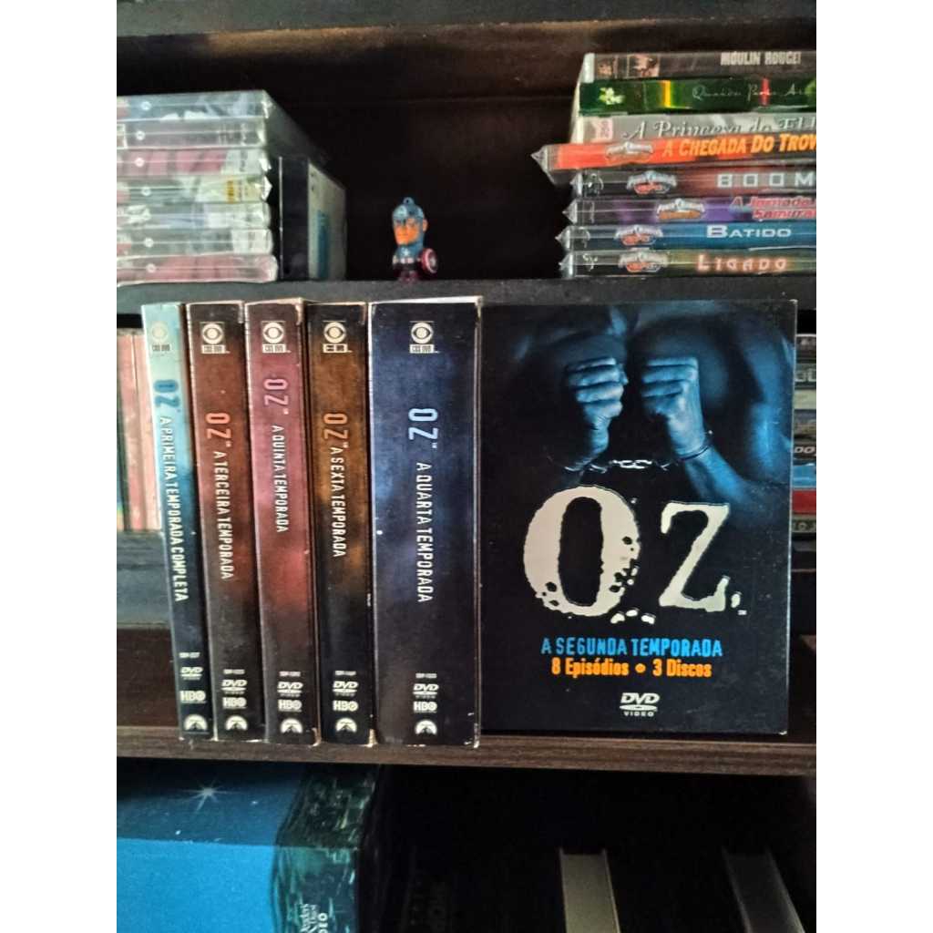 DVDS SÉRIE OZ - COMPLETA (DUBLADO) | Shopee Brasil