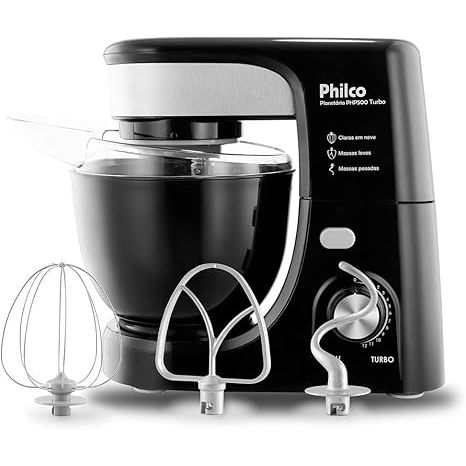 Batedeira Planetária Philco PHP500P Turbo 700W
