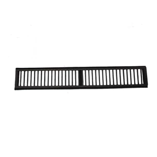 grelha /ralo linear feita em ferro para escoamento e passagem de agua nas medidas de 15x100 cm
