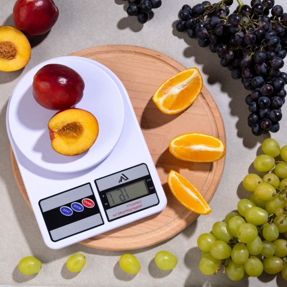 Balança Digital Portatil de Cozinha Comida Nutrição Até 10 kg Precisão ...