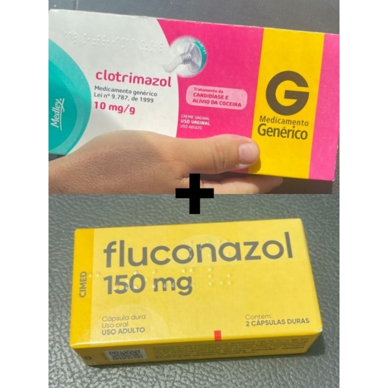 Pomada vaginal corrimento Candidíase | Shopee Brasil