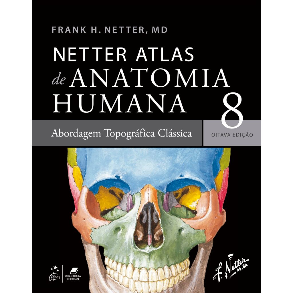 Atlas de Anatomia Humana 8° Edição - Netter | Shopee Brasil
