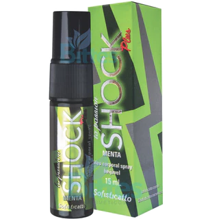 ÓLEO CORPORAL SPRAY SHOCK MENTA SOFISTICATTO BEIJÁVEL SEXSHOP