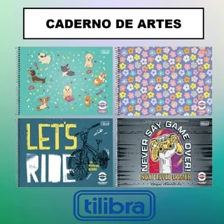 Caderno Tilibra 80 Folhas Espiral Cartografia 275mm x 200mm Masculino Feminino Ou Preto Capa Dura Pepper Para Artes em Oferta na Shopee
