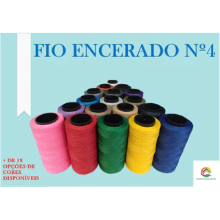 Fio Cordone Encerado Nº4 - 1 unid 100g em Oferta na Shopee