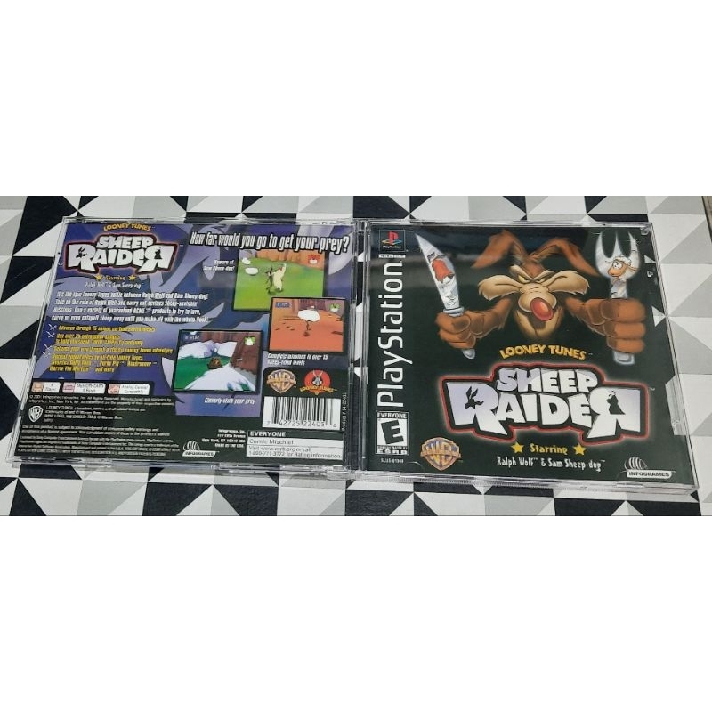 Sheep Raider Looney Tunes original para playstation | Shopee Brasil