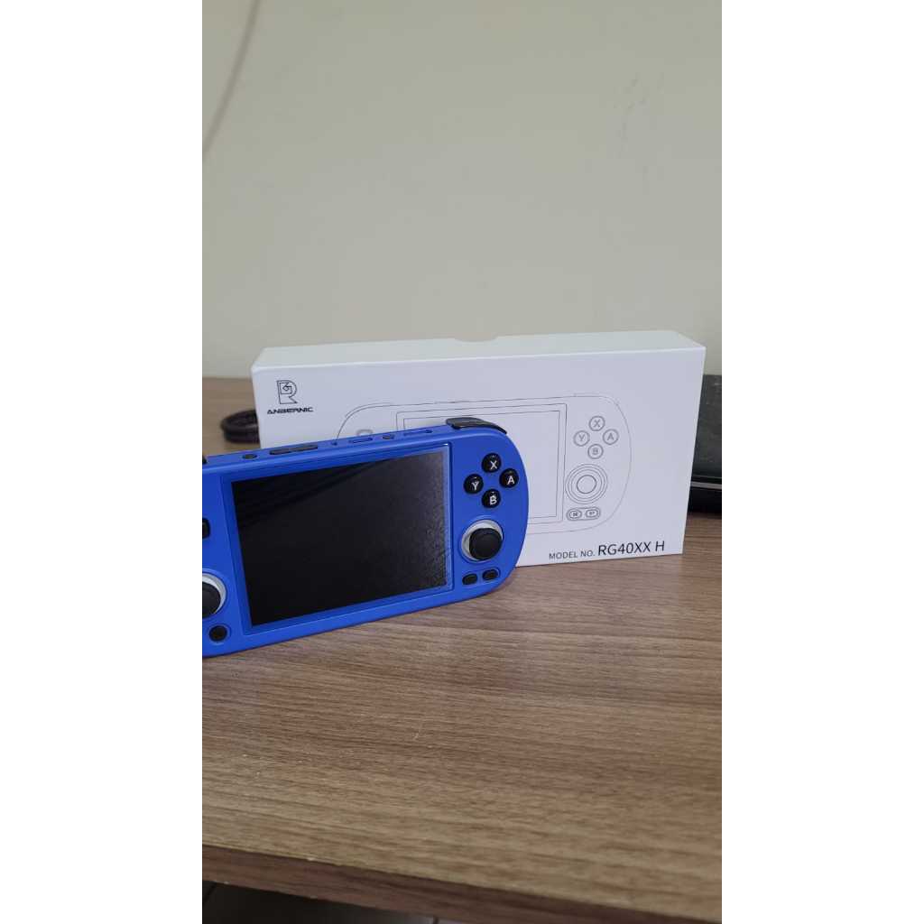 Videogame Console Portátil Anbernic RG40XX H + CARTÃO DE 64GB COM