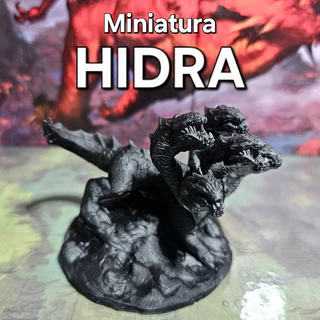 Miniatura RPG Hidra Hydra Boss Enorme D&D Dungeons and Dragons Boardgame Jogo de Tabuleiro Dados