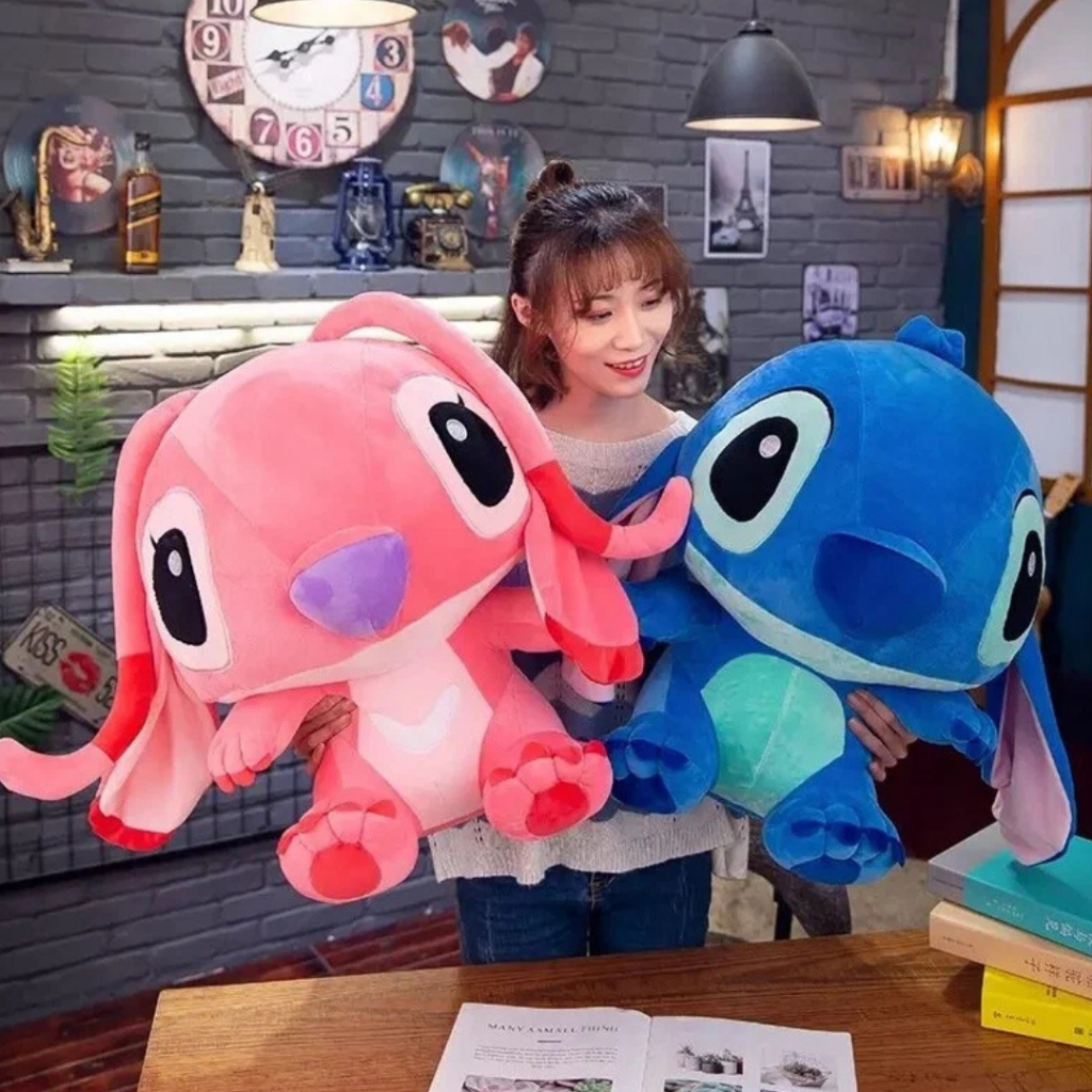 Rosa Stitch Pupazzo Gigante Stitch Rosa Stitch Pupazzo Grande