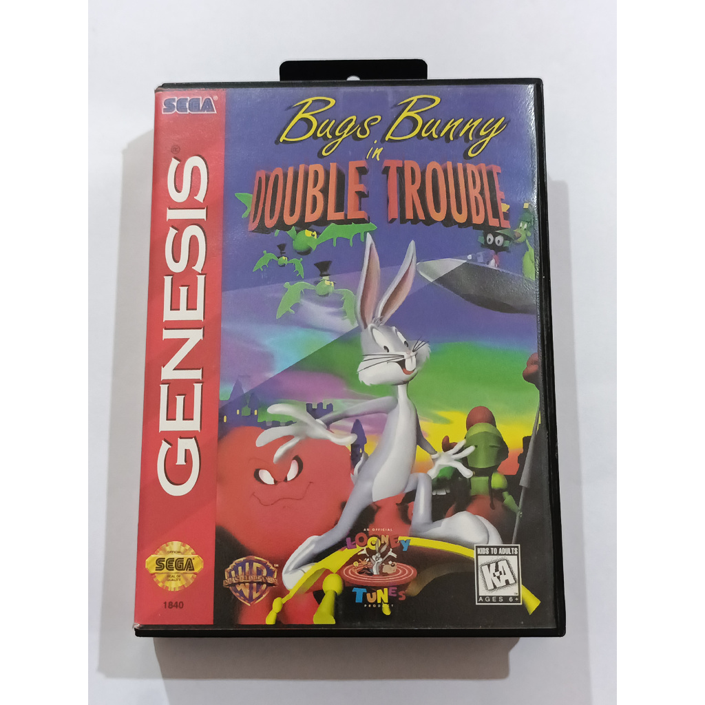 Bugs Bunny in Double Trouble p/ Mega Drive Original Americano | Shopee ...