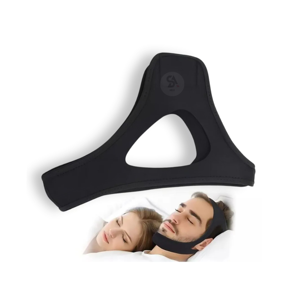 Máscara Anti Ronco Para Apneia E Descanso Confortável | Shopee Brasil
