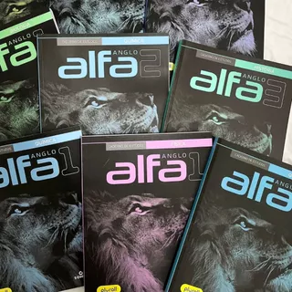 Livro Anglo ALFA - Pré-vestibular - TODAS AS MATÉRIAS (Volumes 01, 02 e 03) - (Caderno de Estudos)