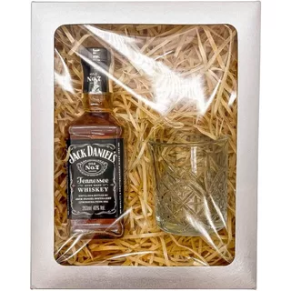 Box Sofisticado miniatura 375ml + Copo Whisky – Para Datas Especiais (Aniversário, Namorado)