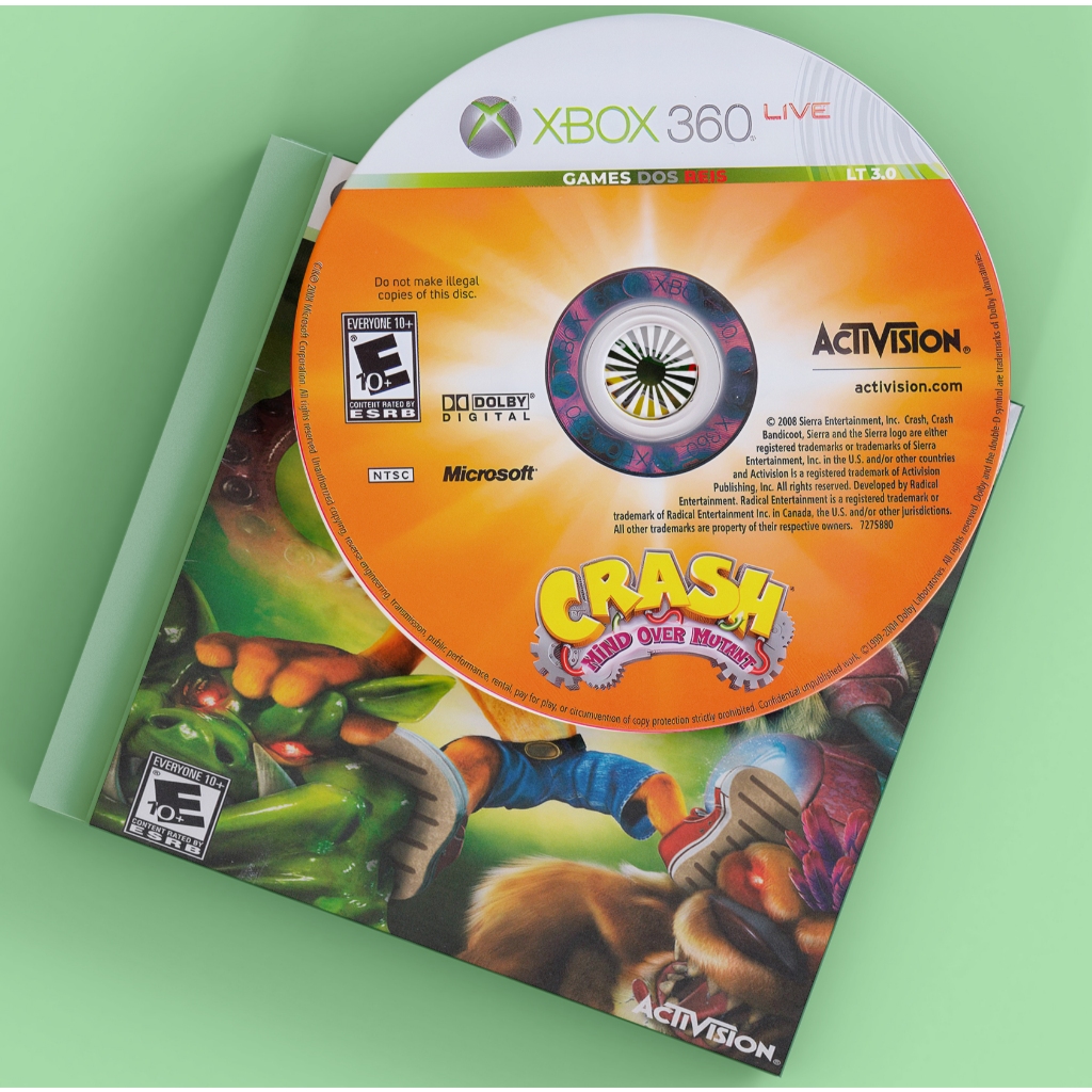 Jogo Crash: Mind Over Mutant Xbox 360 Mídia Física | Shopee Brasil