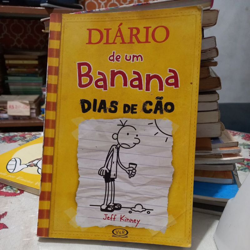 Diário De Um Banana 4 Dias De Cão Jeff Kinney Shopee Brasil