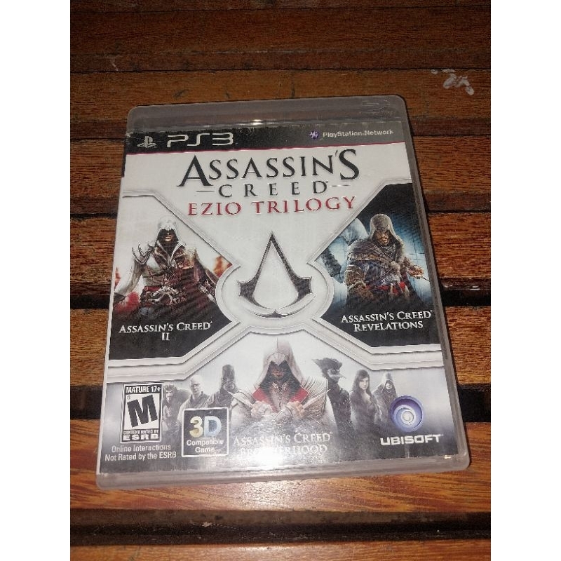 assassins Creed the Ezio trilogy ps3 | Shopee Brasil