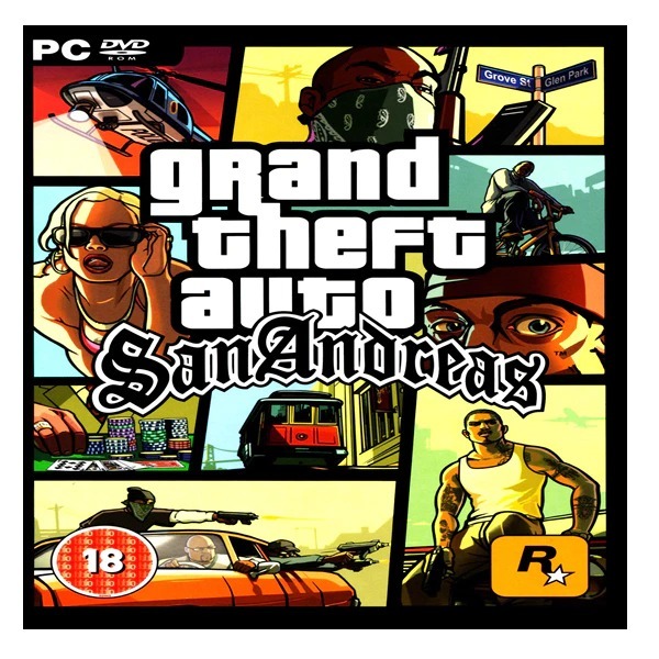 GTA Grand Theft Auto San Andreas - Jogo Computador PC | Shopee Brasil