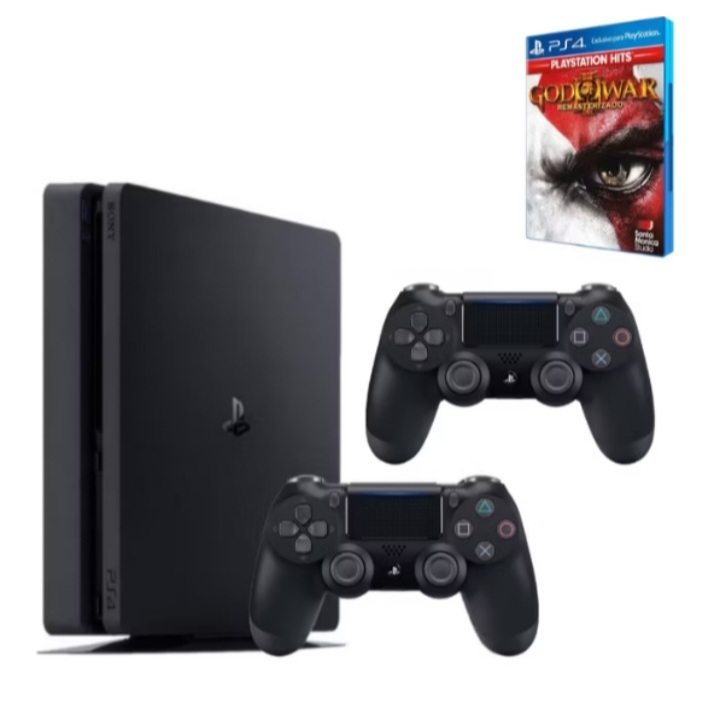 PS4 PlayStation 4 Slim 1TB + 1 Controles + Garantia