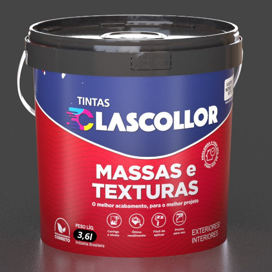 Verniz Acrílico Brilhante Incolor Para Parede 3,6l Clascollor Original ...
