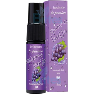 AROMATIZANTE BUCAL SPRAY UVA SOFISTICATTO QUERO BEIJO HÁLITO FRESCO