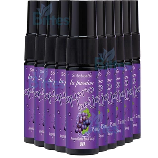 10 AROMATIZANTE BUCAL SPRAY UVA SOFISTICATTO QUERO BEIJO HÁLITO FRESCO