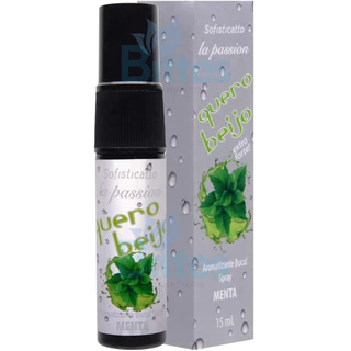AROMATIZANTE BUCAL SPRAY MENTA SOFISTICATTO QUERO BEIJO FRESCOR