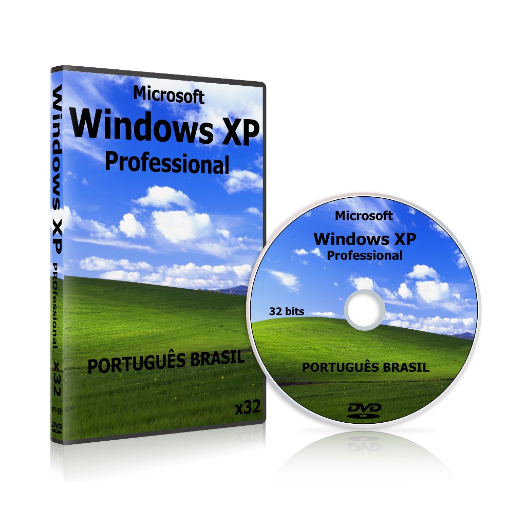 DVD Windows XP (32 bits) | Shopee Brasil