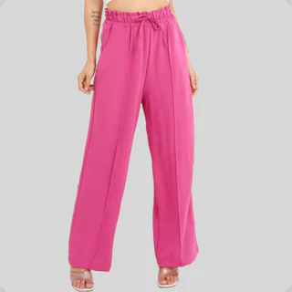 Calça Feminina Pantalona Duna com Elastico Cós alto g1 g2 g3 Moda Wide Leg Verão Praia em Oferta na Shopee