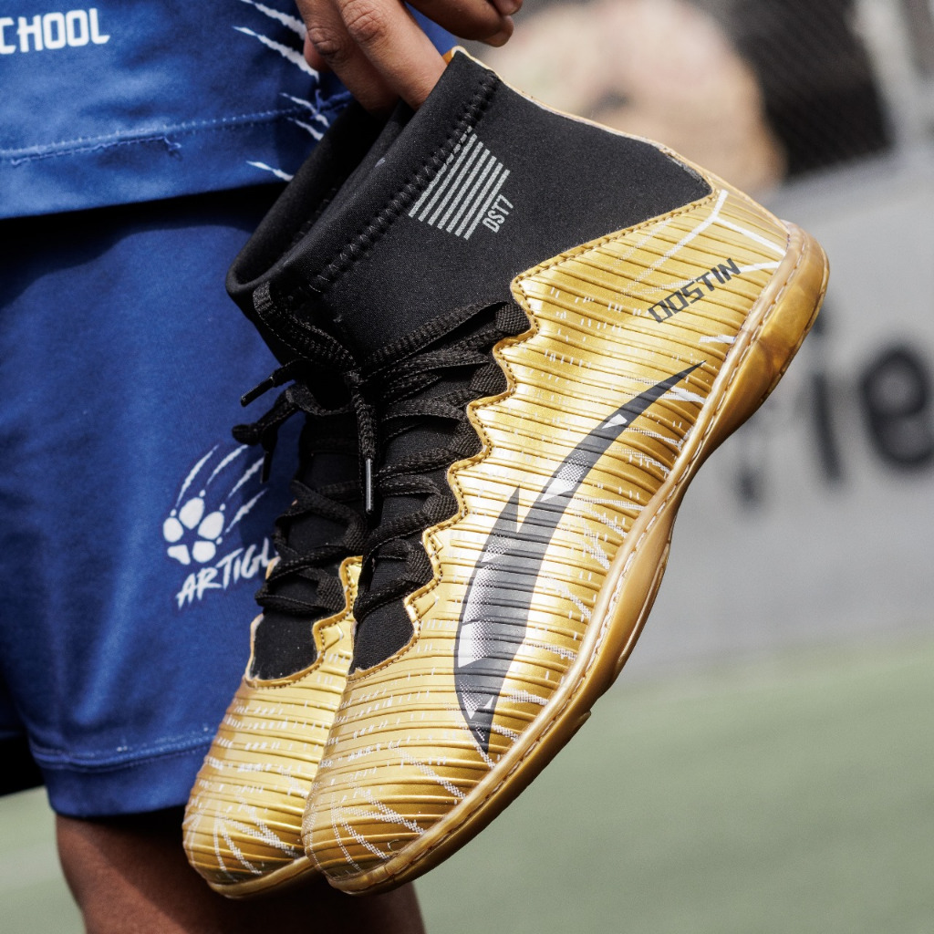 Chuteira Futsal Cano Alto Adulto Quadra Costurada Envio Imediato