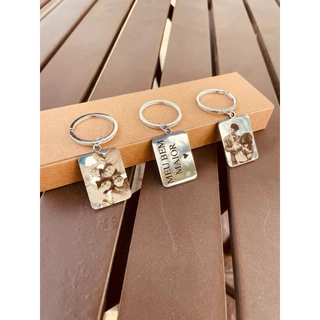 Chaveiro Inox Foto Gravação a Laser Ultra Realista o melhor presente em Oferta na Shopee