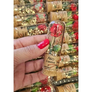 Mini girassol na cúpula rosa eterna  redoma lembrancinha 60 peças dia da mulher em Oferta na Shopee