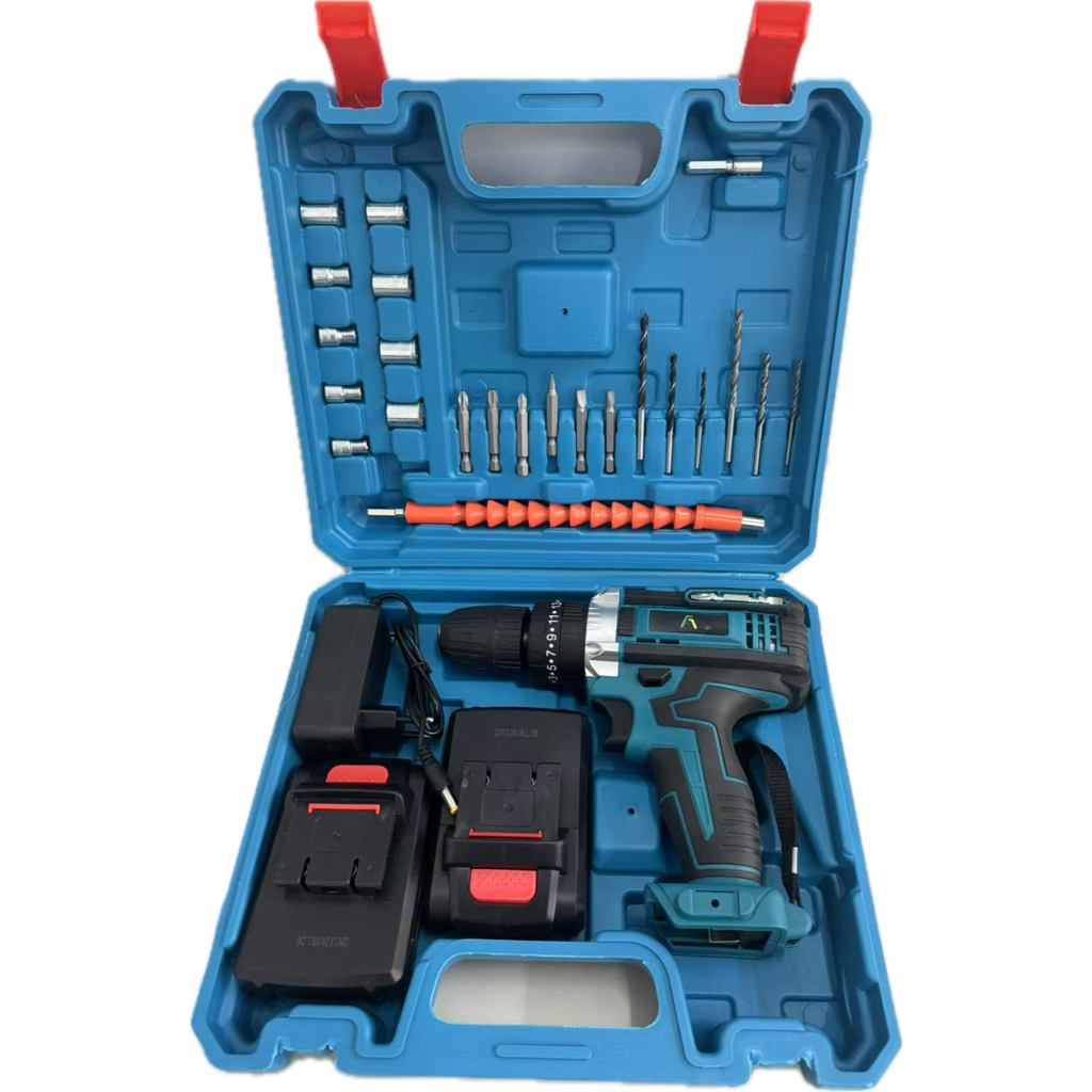 Parafusadeira Furadeira Sem Fio 2 Bateria Maleta 48V | Shopee Brasil