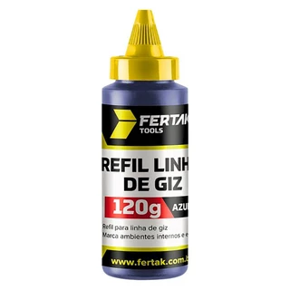 Refil Linha De Giz 120g Azul Bestfer em Oferta na Shopee