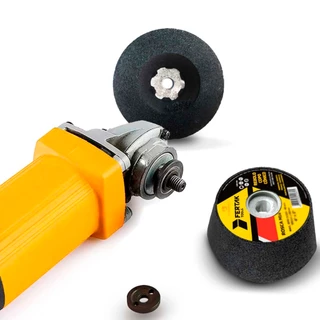 Rebolo Copo Conico M14 Grao 80 100x50mm Bestfer em Oferta na Shopee