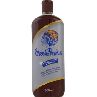 Oleo Peroba King 500ml Conserva Limpa Lustra Hidrata Renova
