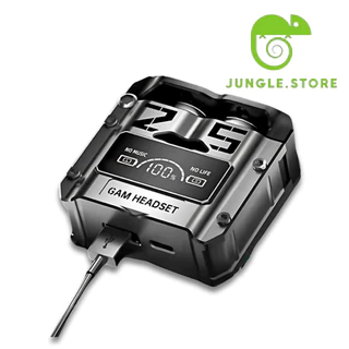 TWS M25 Fone De Ouvido bluetooth 5.3 Sem Fio Resistente a água Stereo Sports Earbuds LED Microphone
