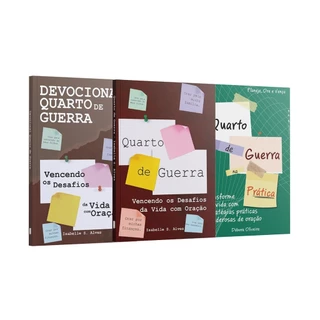Kit Quarto De Guerra - Oranda a Palavra com Deus Pai