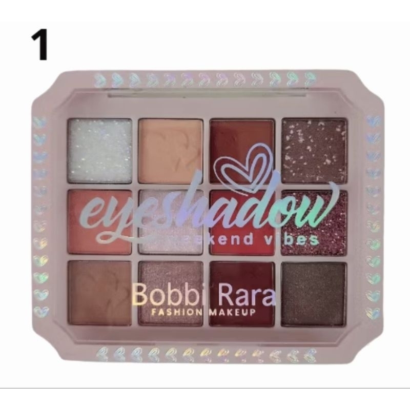 Paleta de Sombras Yeshadow Wekend Vibes Bobbi Rara | Shopee Brasil
