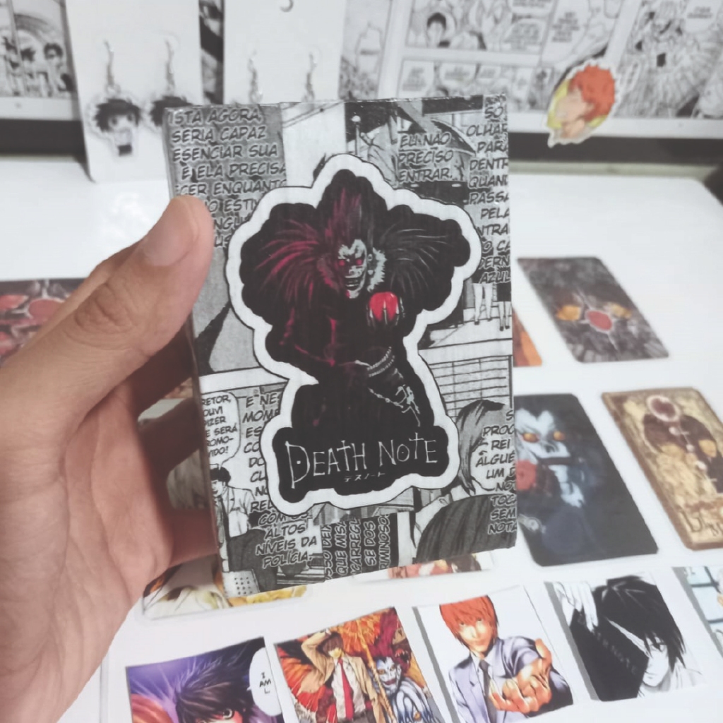 KIT Death Note (29 itens) Light Yagami L Misa Amane Ryuk | Shopee Brasil