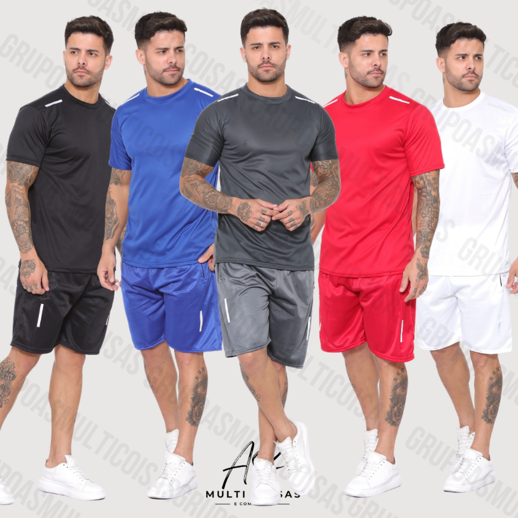Conjunto De Treino Masculino AIELVIN - Esportivo E Confortável