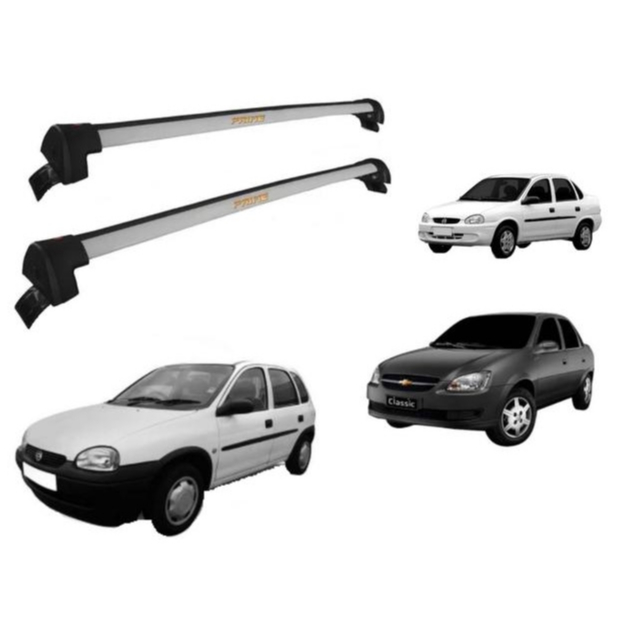 rack de teto corsa classic DESDE 1996 2018 suporta 60kg | Shopee Brasil