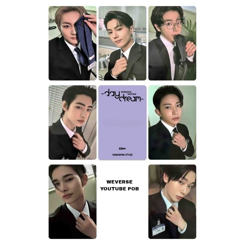 ROMANCE UNTOLD ENHYPEN enhypen トレカ 7 PHOTOCARDS, ENHYPEN - ROMANCE: UNTOLD -daydream- | Shopee Brasil