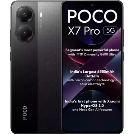 Smartphone Xiaomi Poco X7 Pro 512GB / 256GB 5G Versão Global NFC Original