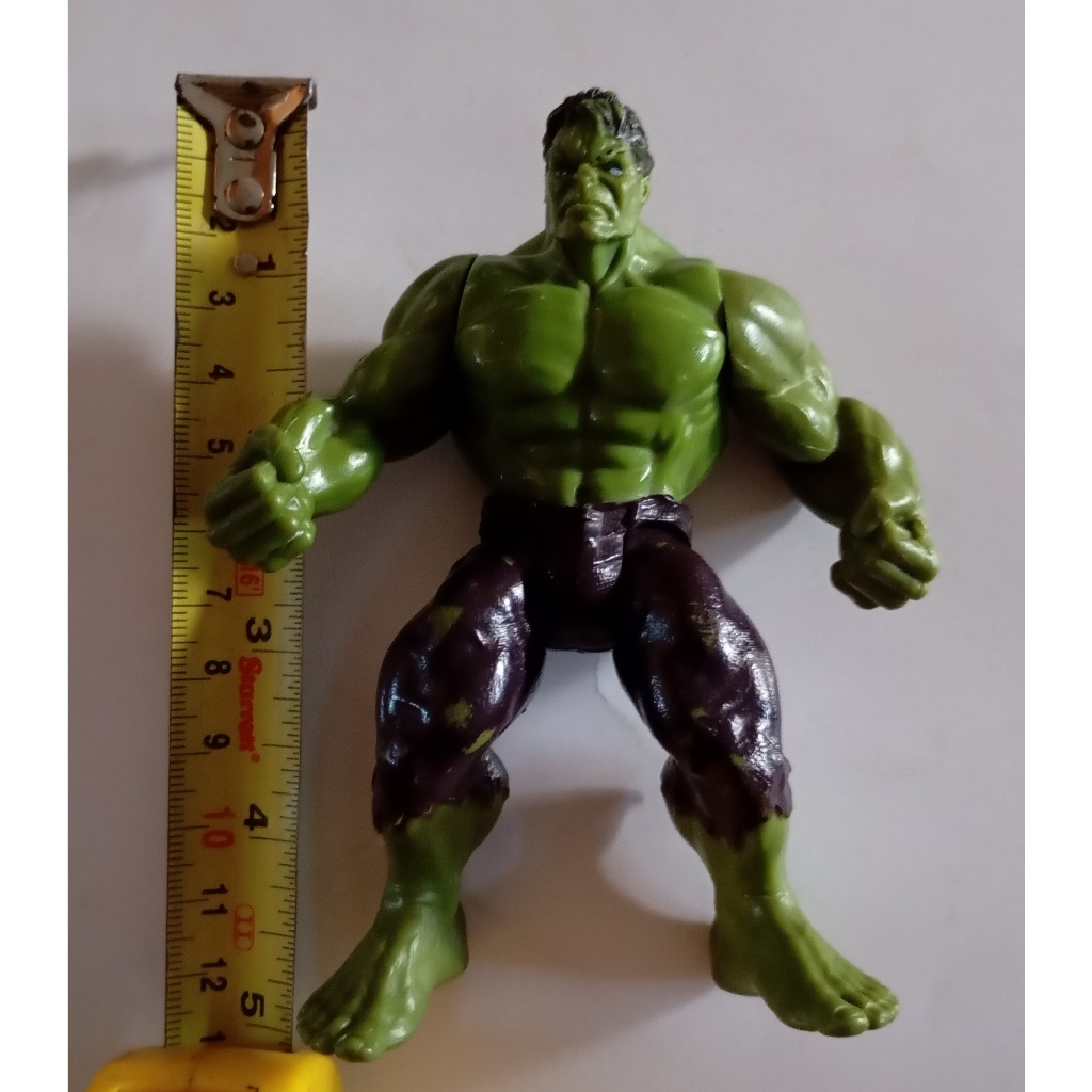 Boneco Hulk Antigo 12 CM Original Marvel | Shopee Brasil