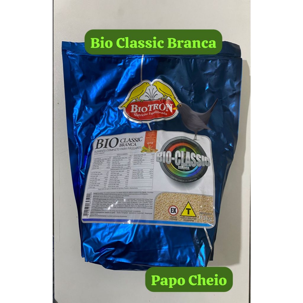 Bio classic Branca 1 Kg Biotron | Shopee Brasil