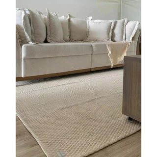 Tapete Sala Grande 3,0m x 3,5m Lavável à Máquina 100% algodão em Oferta na Shopee