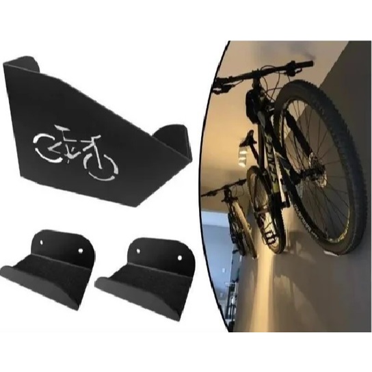 Suporte de Parede para Bicicleta Bike Horizontal Pendurar