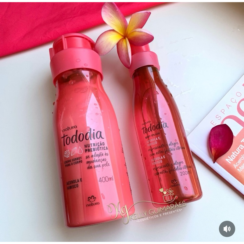 Kit Natura Tododia – Hidratante + Body Splash (Várias Fragrâncias