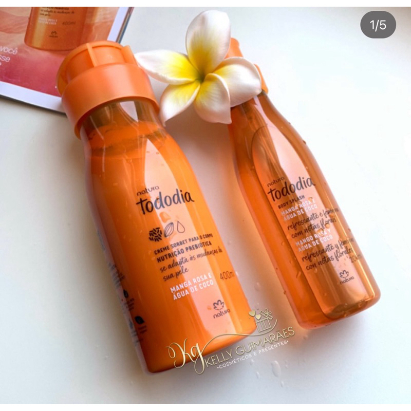 Kit Natura Tododia – Hidratante + Body Splash (Várias Fragrâncias